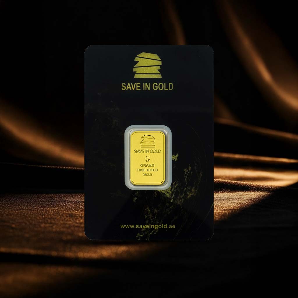 5 Grams Hibiscus Flower Gold Bar